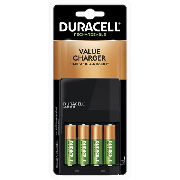 Duracell CHARGER, 1000, 4AA PK DURCEF14CT